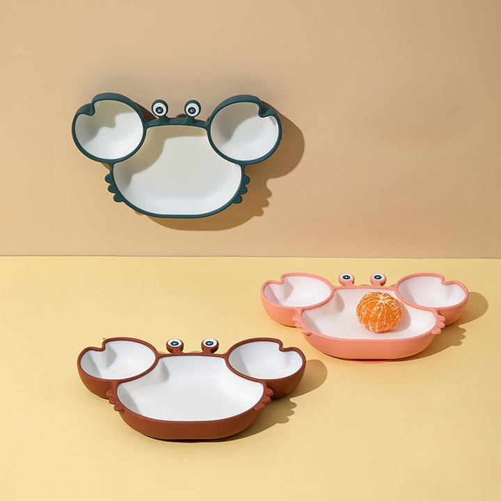 Transform Mealtime with Our Baby Silicone Non Slip Feeding Plate Bowl