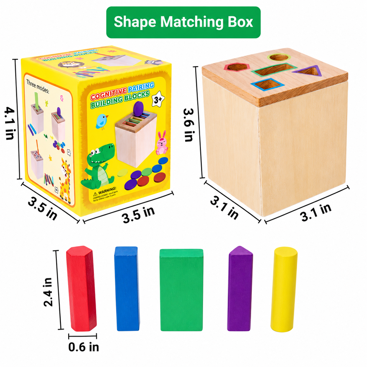 Baby Color Sorting Cognitive Educational Toys